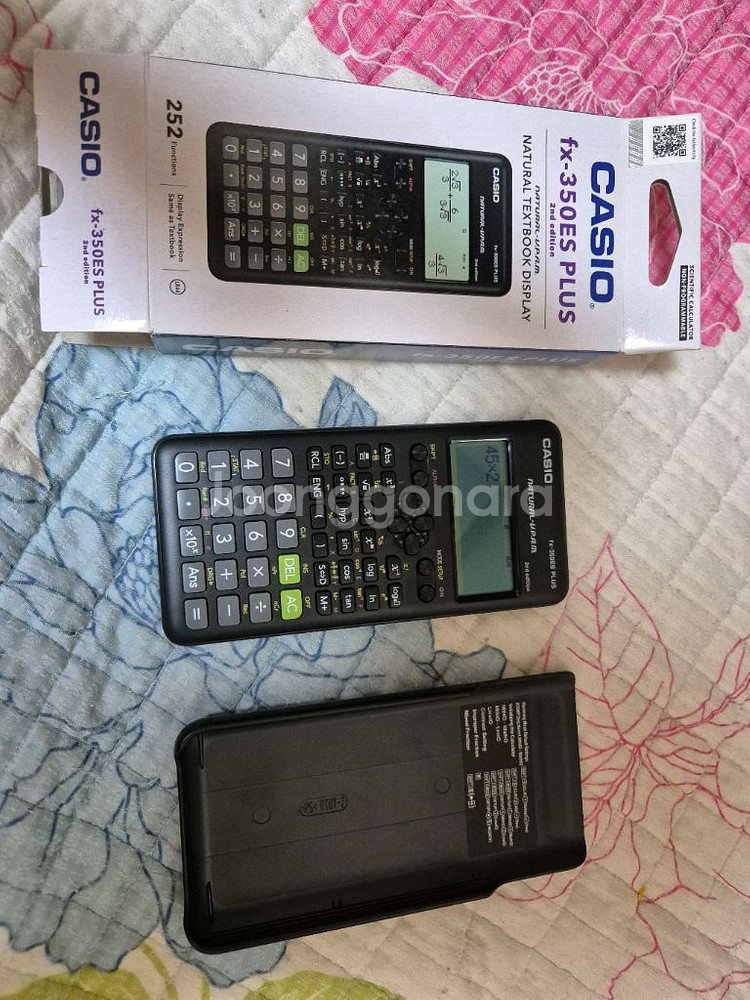 카시오 FX-350ES PLUS 공학용 계산기--1