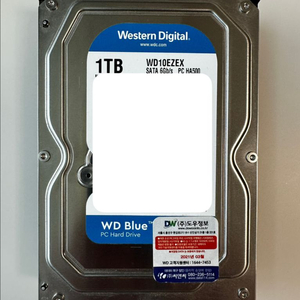 하드 디스크 1TB HDD WD10EZEX