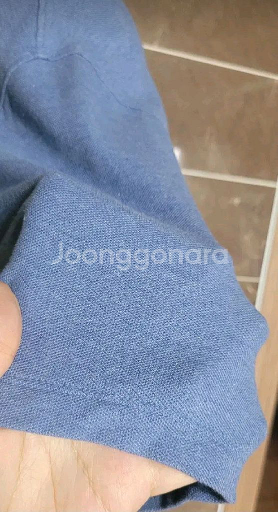 (남성110사이즈) 캘빈클라인 카라반팔(코튼100%)--5