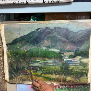 이봉순 화백 그림,유화,서양화 작품(2번째)