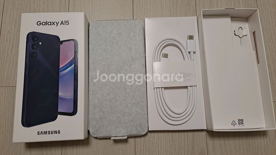 삼성전자 갤럭시 A15 SM-A155 정상해지 알뜰폰--0