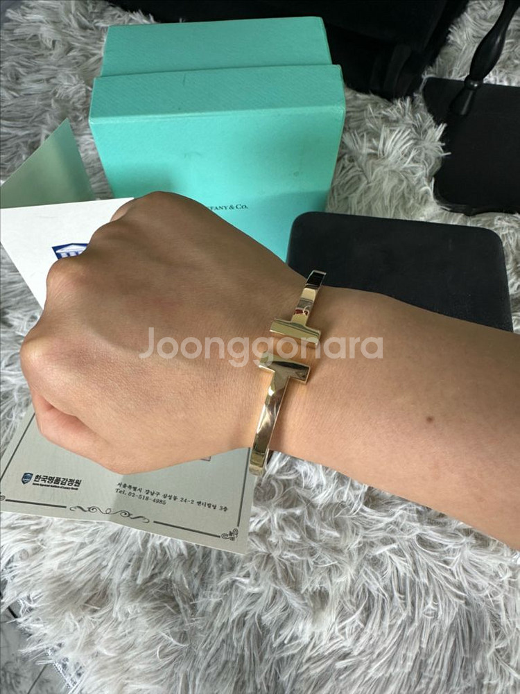 티파니팔찌 티스퀘어원 남자팔지 XL--7