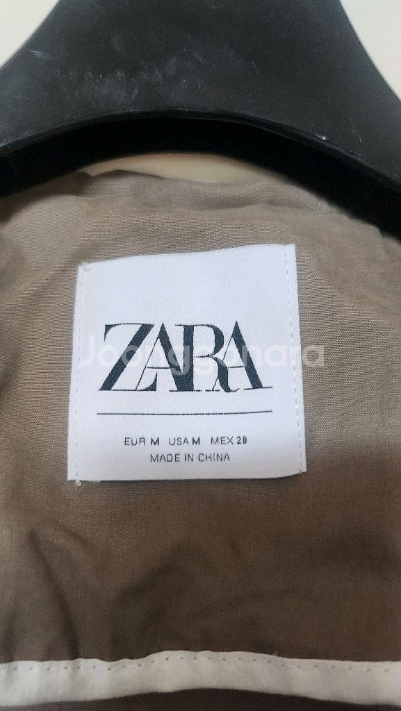 ZARA 자라 후드 트렌치 코트 봄 점퍼--1