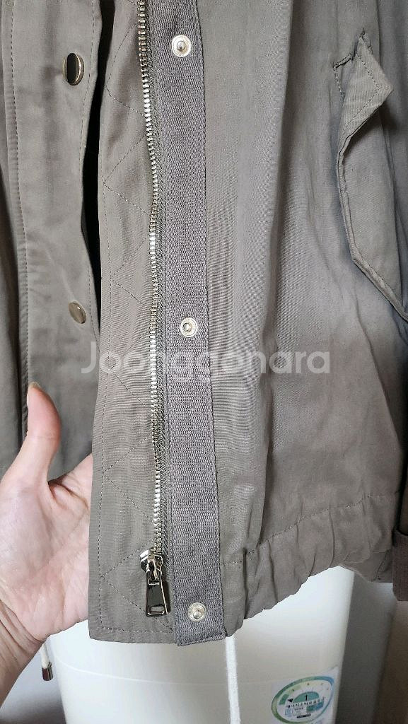 ZARA 자라 후드 트렌치 코트 봄 점퍼--3