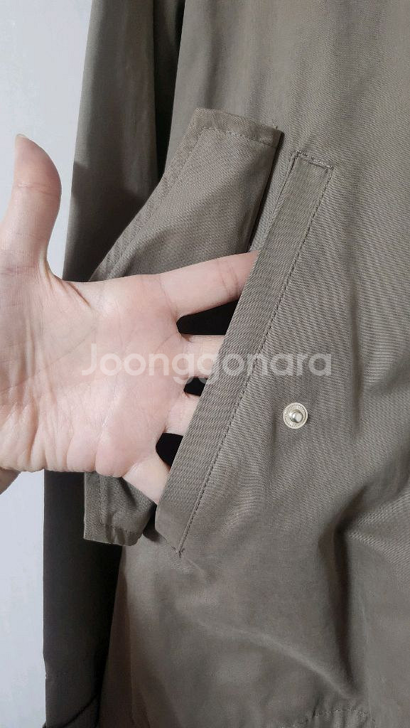ZARA 자라 후드 트렌치 코트 봄 점퍼--4