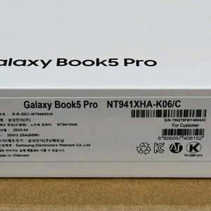 갤럭시 북5 Pro NT941XHA-K06/C 새상품