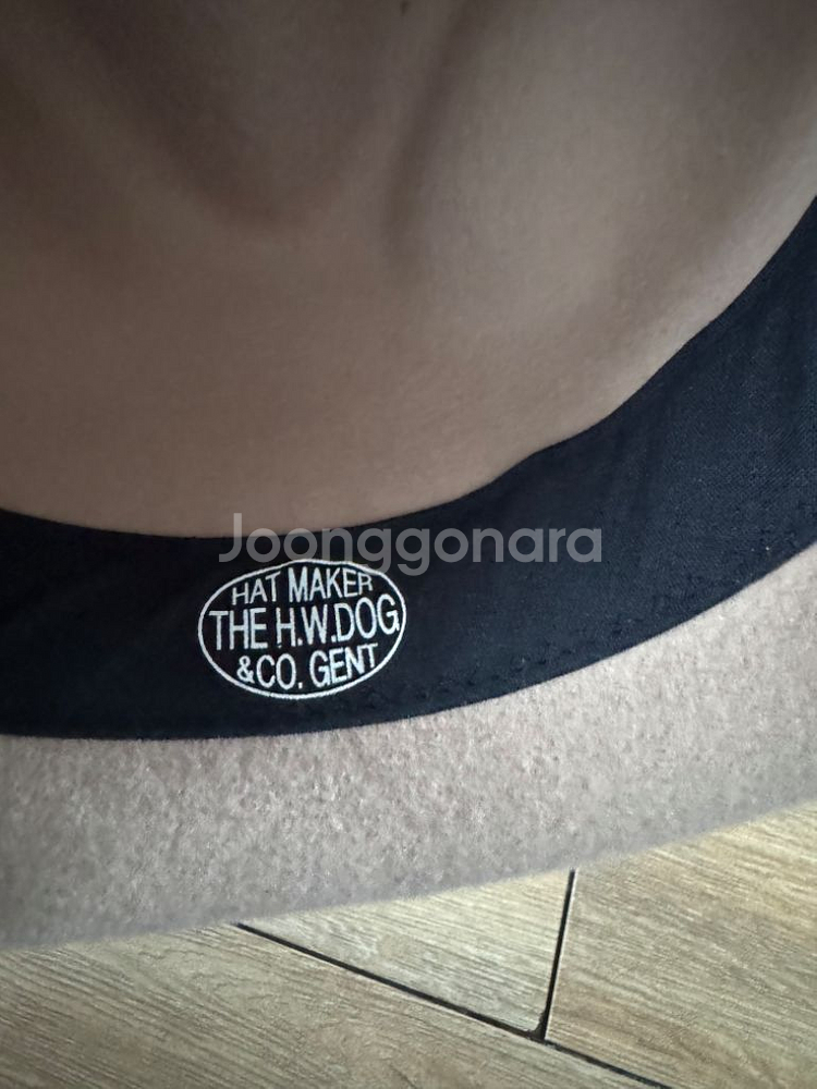 풀카운트 &도그 앤코 콜라보 페도라 일괄p--2
