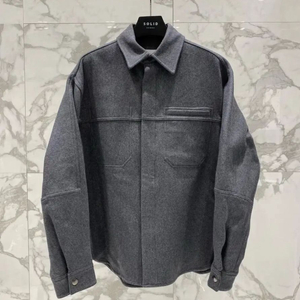 솔리드옴므 24fw 울 자켓 그레이 48