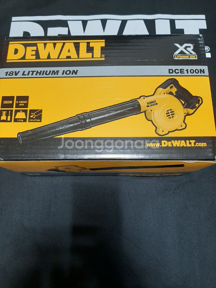 디월트 충전 송풍기 DCE100 본체--0