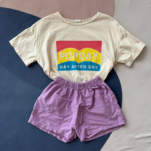 연보라 유아 상하세트