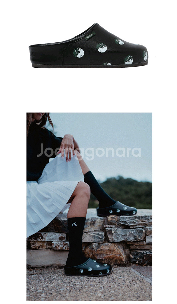 (정품)말본골프 천연소가죽뮬슬리퍼--5