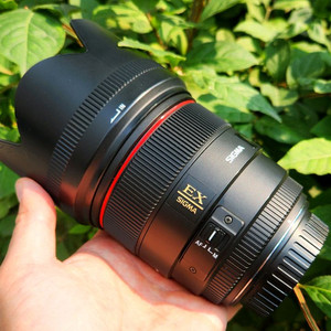 시그마 85mm F1.4 EX DG 캐논EF마운트