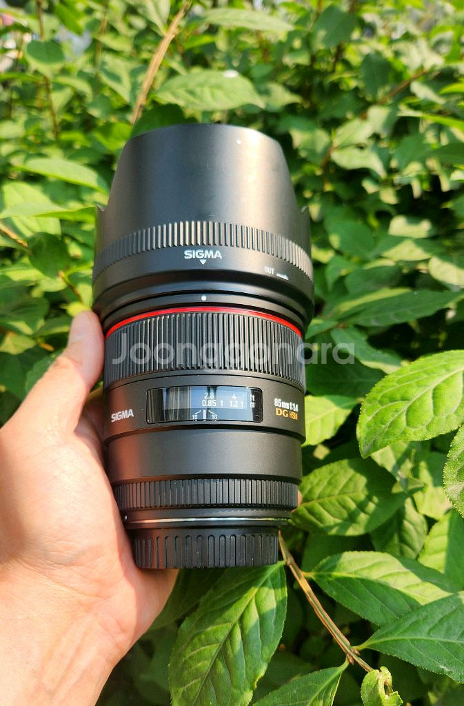 시그마 85mm F1.4 EX DG 캐논EF마운트--7