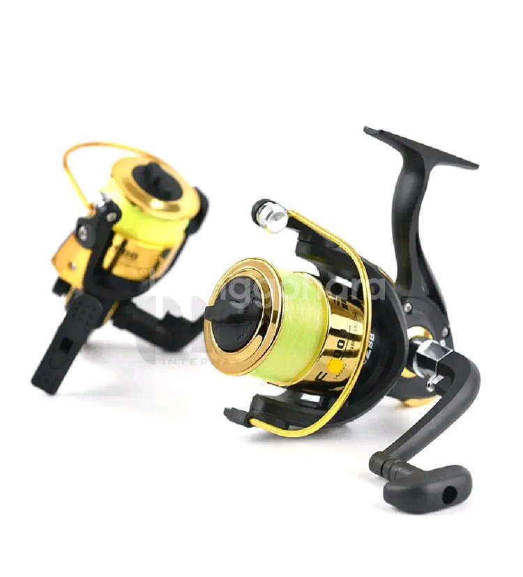 원투낚시대3m 2대+4000번릴 2대+릴줄+묶음--6