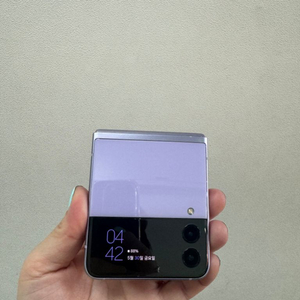 (부산중고폰)갤럭시z플립3 라벤더 256기가 판매해요