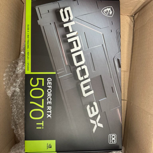 RTX 5070 Ti 쉐도우 OC D7 새상품 그래픽카