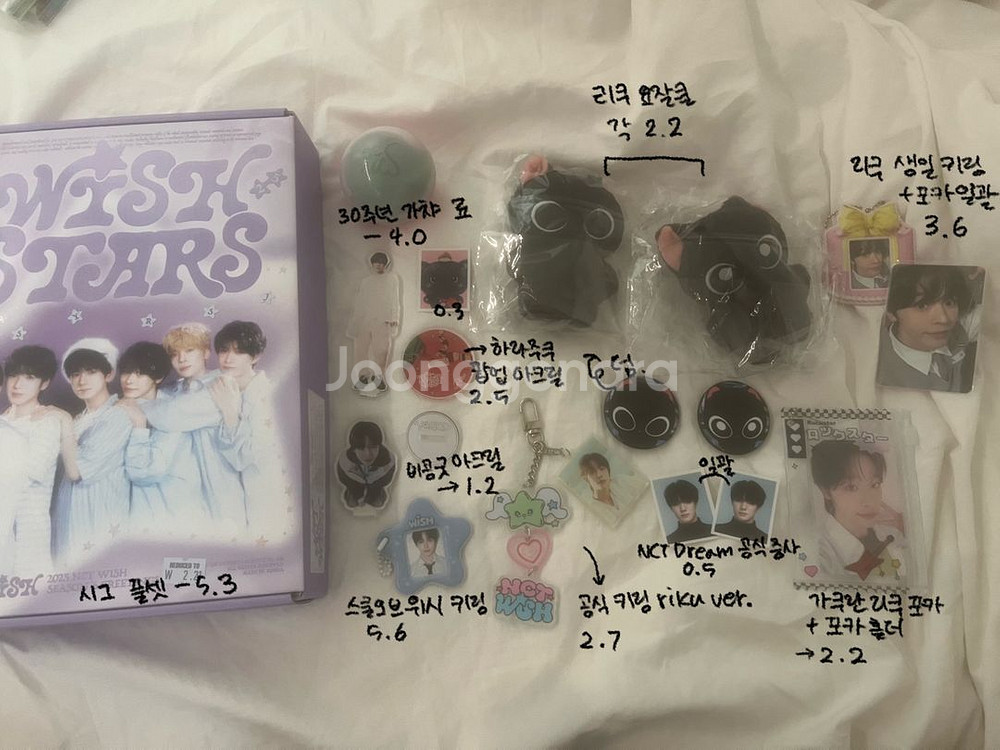 엔시티 위시 리쿠 라이즈 성찬 엔시티 드림 제노 굿즈--1