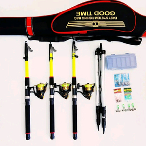 원투낚시대3m3대+4000번릴3대+받침대+테클