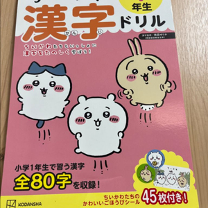치이카와 한자 1학년 (일본어 한자 원서)