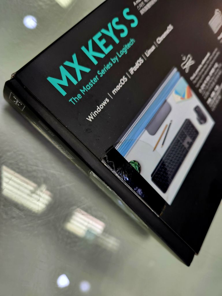 로지텍 MX KEYS S 키보드 단순개봉--1