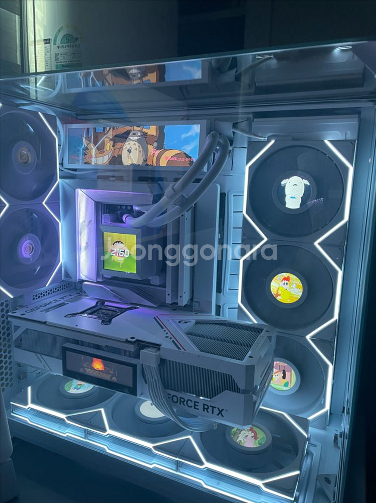 9800x3d 4080불칸 본체 정리해요--1
