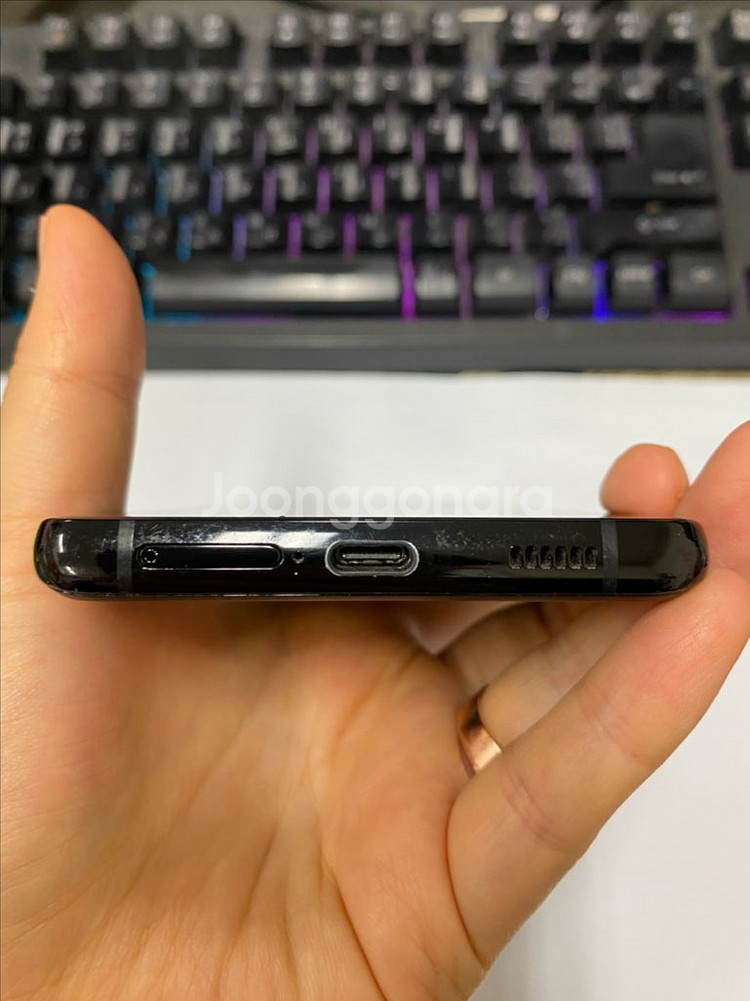 SK 갤럭시S21울트라 블랙 AA급 256G 무잔상--6