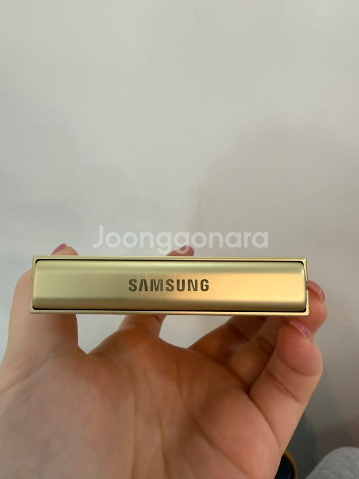 S급/보증O)갤럭시Z플립6 256GB 옐로우/ Y802--1