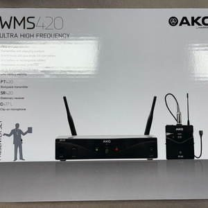 AKG WMS420 Presenter set 무선