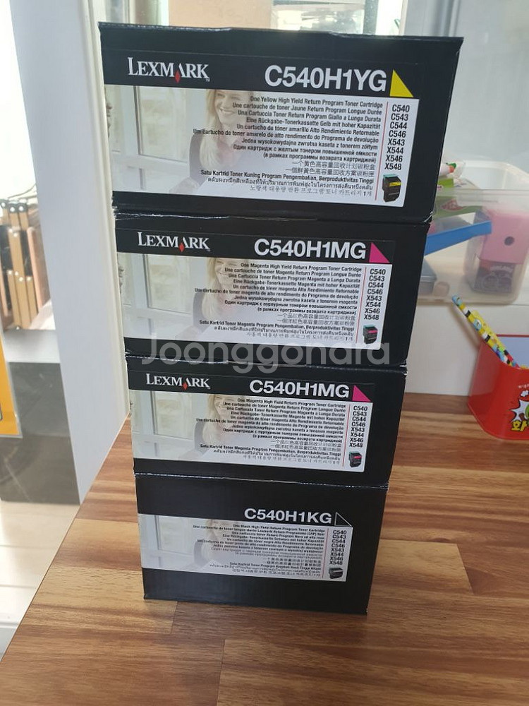 렉스마크 LEXMARK 정품 토너 C540--0