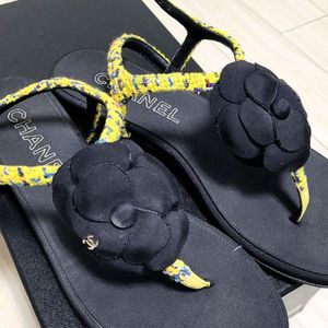 풀셋] 샤넬 카멜리아 샌들 38 (245-250)