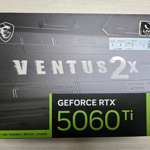 MSI RTX 5060TI 16GB 벤투스 미개봉