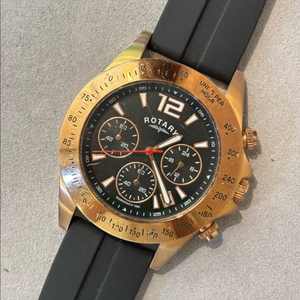 로터리 Rotary 크로노그래프 쿼츠 시계