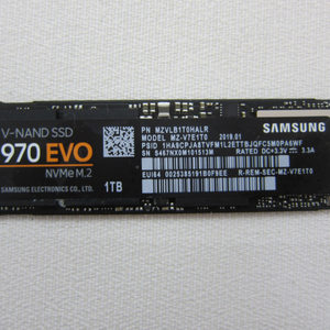 삼성전자 SSD 970 EVO M.2 NVMe 1TB