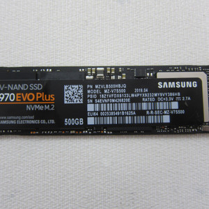 삼성 970 EVO Plus M.2 NVMe 500G