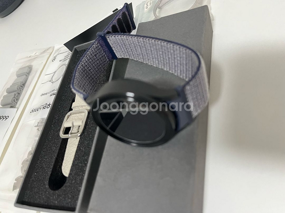 갤럭시 워치5 프로 블랙 + 스트랩 4종--1