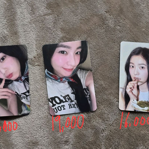 아이린 전시회 포카