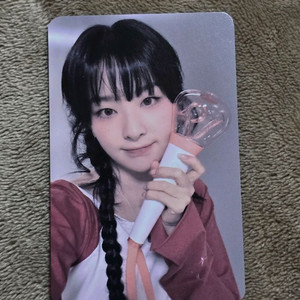 슬기 응원봉 포카