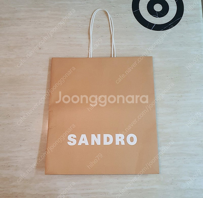 [백화점정품]산드로 쇼핑백,산드로 종이가방,산드로--0
