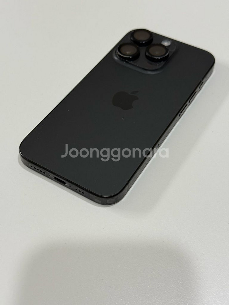 아이폰 15 프로 PRO 256GB 블랙 A급--5