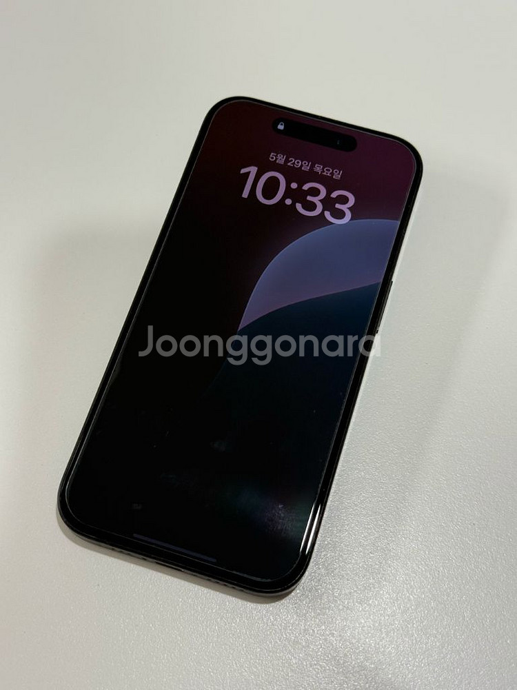 아이폰 15 프로 PRO 256GB 블랙 A급--4