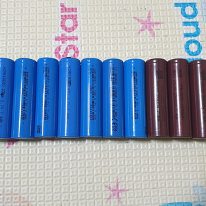 2000mah 18650 충전배터리 10개