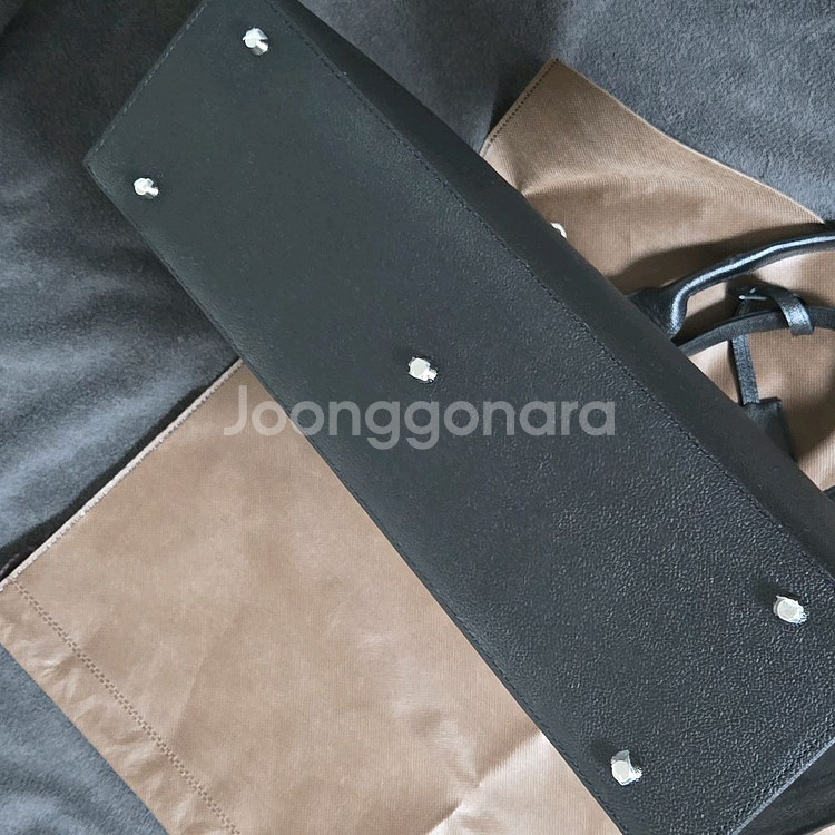 로터프 소가죽 토트백, 서류가방 LO-2805 BK--4
