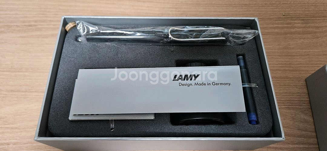 라미 사파리 병잉크 세트 샤이니 블랙--1