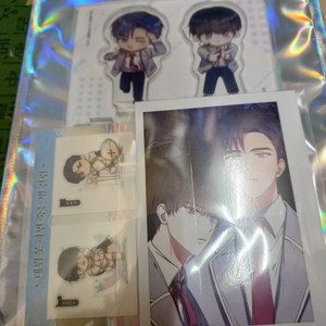 (데못죽 단행본 굿즈 류청우&배세진 아크릴 스탠드/띠부