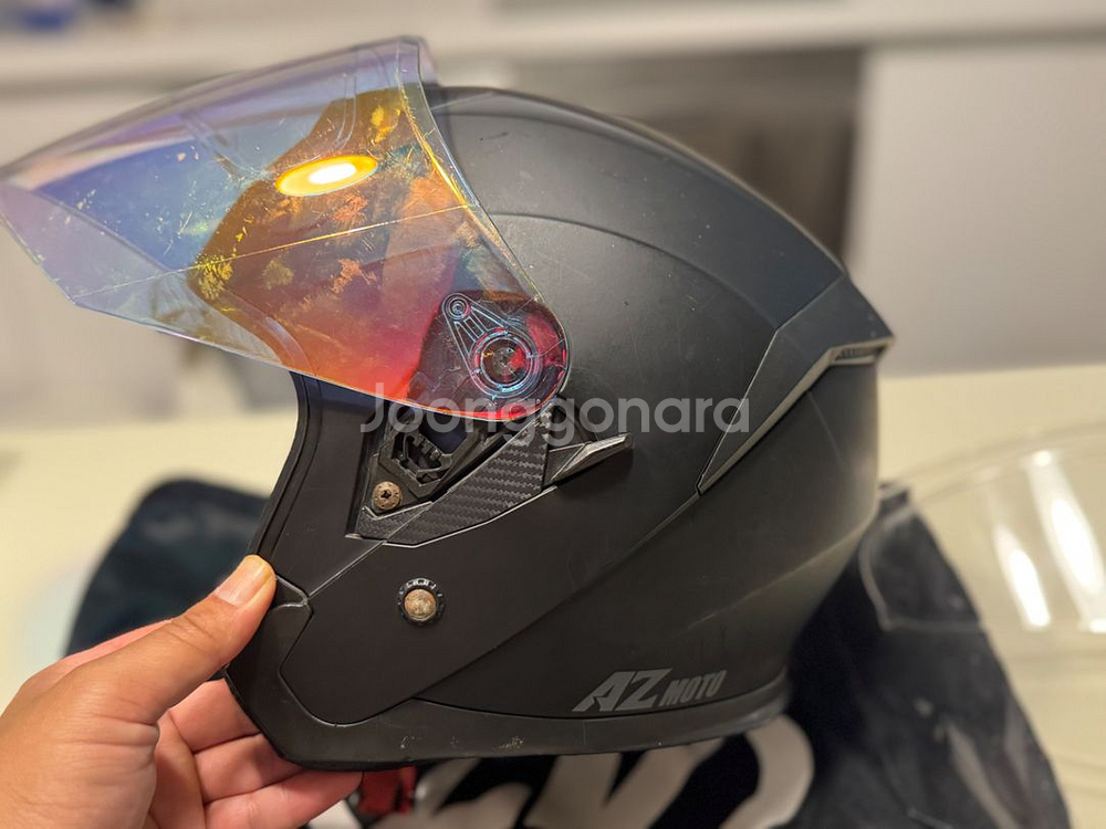 AZ MOTO 풀페이스 헬멧 XL--1