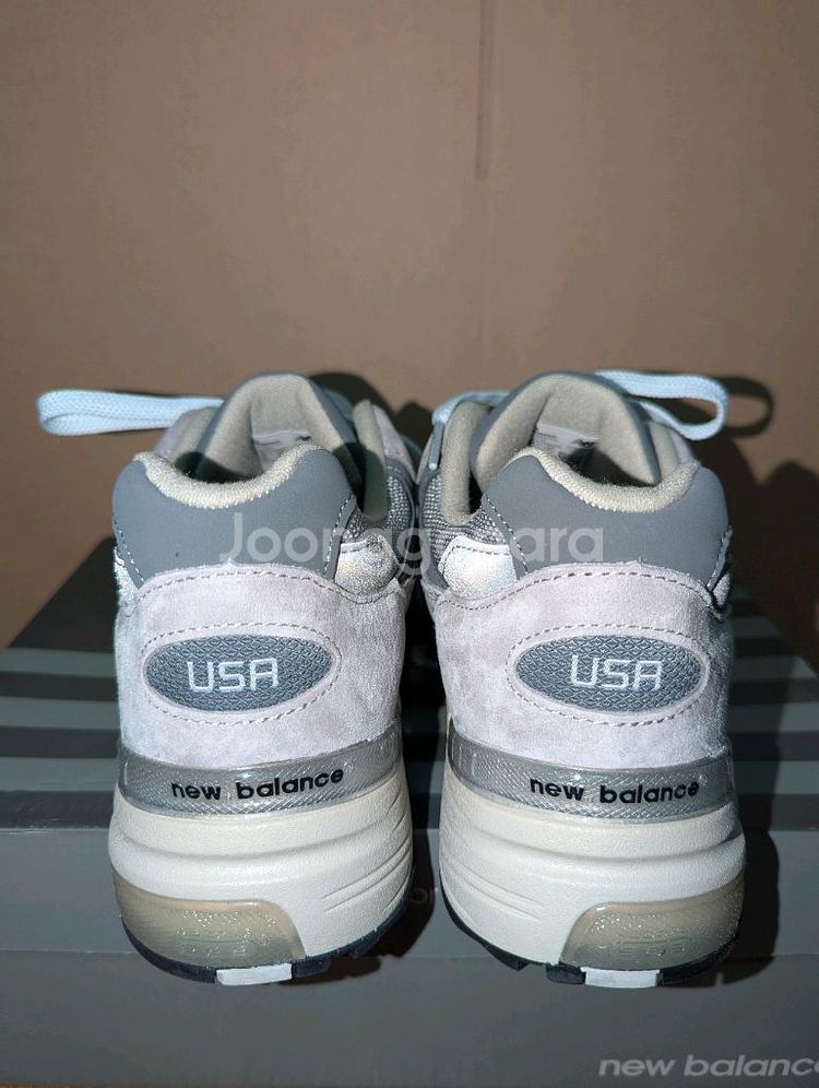 뉴발란스 992 메이드 인 USA 그레이 275--3
