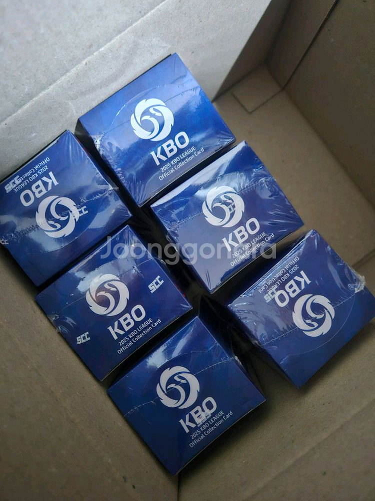 2025 KBO 컬렉션카드 미개봉--0