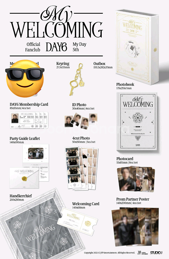 데이식스 팬클럽 마이데이5기 키트--0