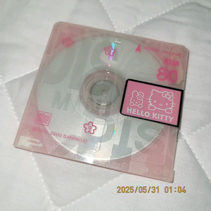 고전키티 cd 미니디스크 MD 헬로키티(케이스없음)
