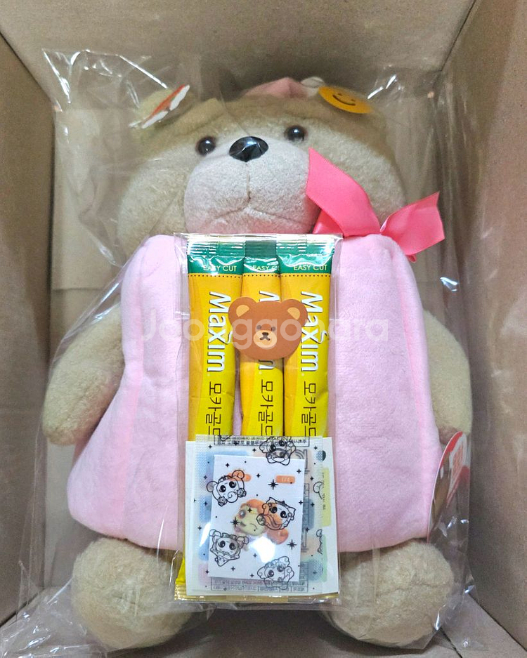 테드2 곰 선물상자 중형인형 싸게 팔아요~!--3